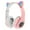 Pink, variant on Bdday Cat Ear Kids Bluetooth Headphones for Girls Children Teens, Led Light Up Wireless Mode Foldable Stereo Girls Headphones with Built-In Mic for School Birthday Xmas Gift