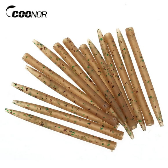 50 Pcs Manchons en Caoutchouc Anti-Enchevêtrement 54mm à Connecter avec Hameçon de Pêche Accessoires de Pêche Grossière pour Carpe