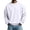 White_006, variant on Men's Casual Sweatshirt Cotton Long Sleeve Crewneck Sweatshirts Fashion Lightweight Solid Workout Gym Pullover Yellow XXXL
