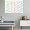 thumbnail image 6 of 2026 Educational Wall Calendar Schedule Planner With English Daily Layouts Safe Inks Suitable For Classrooms Offices, 6 of 8