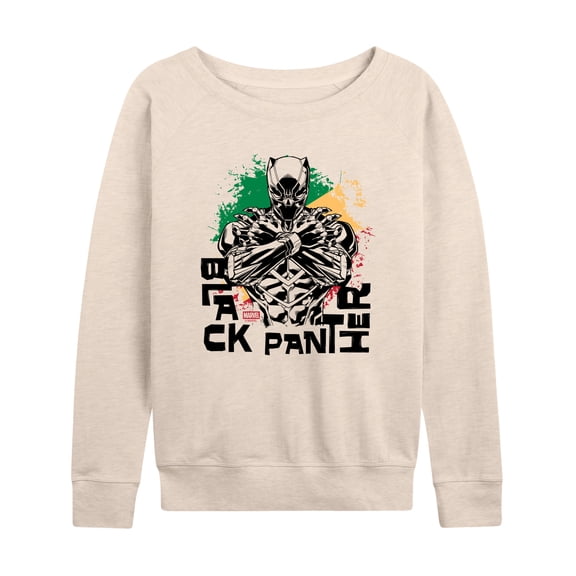 Marvel - Black Panther Wakanda - Women's French Terry Long Sleeve Shirt