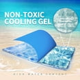 thumbnail image 3 of All For Paws Always Cool Gel Dog Cooling Pad, Pressure-Activated Cooling Mat for Small & Medium Sized Dogs, L, 35.4", 3 of 7