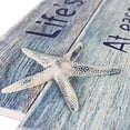 thumbnail image 5 of MODE HOME 11.5"x17" Rustic Wooden Beach Wall Art, Starfish Coastal Decor, Ready to Hang Sign for Bathroom & Bedroom, 5 of 9