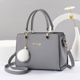 thumbnail image 2 of Stylago Fashion Purses and Handbags Leather Top Handle Tote Bags Trendy Messenger Crossbody Bags for Ladies Daily Use Grey, 2 of 5
