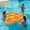 Blue, variant on Snmubt Inflatable Water Tic Tac Toe Game, Triangular Floating Strategy Board With 6 Holes, Pool Party Beach Game Set With Markers, Orange