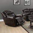 thumbnail image 4 of Ainehome3 Pieces Faux Leather Reclining Configurable Living Room Set, 4 of 5