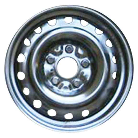 New Aftermarket  Painted Black Steel Wheel 16 x 6.5 04721860AA 18 Hole Style fits 2008-2010 Chrysler Town & Country