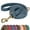 Blue, variant on Pet Artist 5FT Soft PU Leather Dog Leash with Brass Clip - 8 Color Options for Walking, Training, Comfortable Grip and Durability