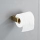 thumbnail image 3 of Juego de 4 accesorios de baño Yashi acero inoxidable cepillado dorado, 3 of 5