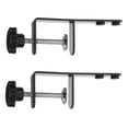 thumbnail image 4 of OUNONA 2Pcs Mount Clamp Desktop Pegboard Stand Black Tool Organization Workshop, 4 of 8