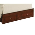 thumbnail image 4 of Glory Furniture Burlington Full Storage Bed in Cherry, 4 of 15