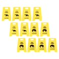 thumbnail image 1 of Dog Vomit Caution Sign, Cat Vomit Caution Sign Unique Pet Warning Decor for Indoor Outdoor, 1 of 7