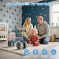 thumbnail image 3 of SIMATE Baby Balance Bike for 12-24 Months,Toddler balance Bicycle with 4 Wheels,Indoor & Outdoor Bike Riding Toy, First B-day Gift, 3 of 8