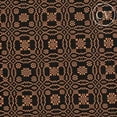 thumbnail image 4 of Home Collection by Raghu Lover's Knot Jacquard Black and Mustard Swag, 72 by 36", 4 of 4