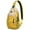 Geometric, variant on Dentist Gifts, Dental Hygiene Tooth and Teeth Pattern Travel Sling Backpack Lightweight Durable