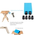 thumbnail image 3 of OUNONA Professional Woodworking Hole Locator Set with Aluminum Alloy Material for Accurate Drill Work 15 Degree Angle, 3 of 8