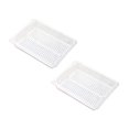 thumbnail image 1 of Oleegame 2PC Shower Soap Dish With Hook Bag Water Preservation Case Kitchen Storage Refrigerator Refrigerated Kitchen，Dining & Bar White, 1 of 4