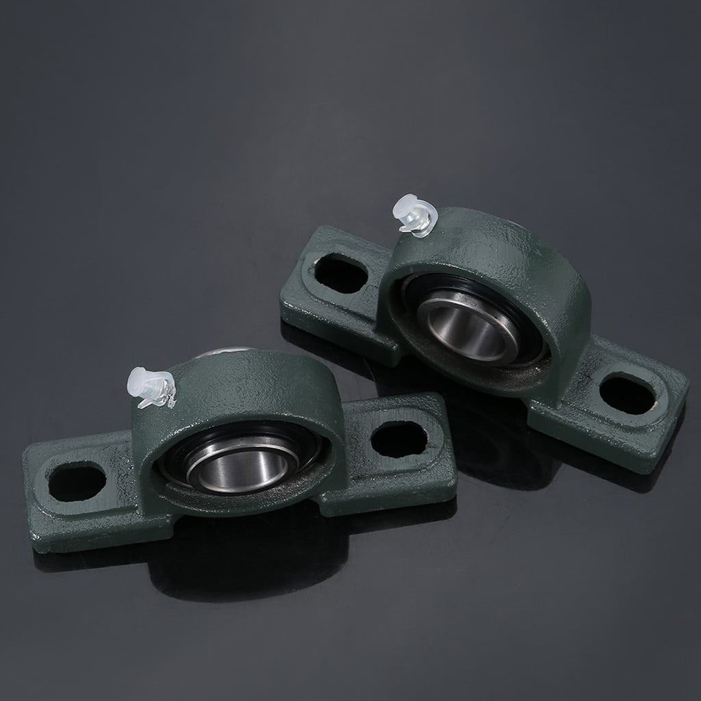 2 PCS UCP205-16 Solid Base Pillow Block Bearing 1/" Bore Self Aligning 2 Bolt Details about  / 