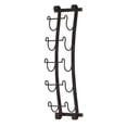 thumbnail image 1 of SEI Furniture Ancona Wall Mount Wine Rack in Wrought Iron, 1 of 7