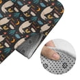 thumbnail image 5 of Yiaed Cute Alpaca Print Bathroom Mat Set 2 Pieces Mat Anti-Skid Pad Ultra Soft and Absorbent Bathroom Bath Mat Contour Bath Rugs for Toilet Base, 5 of 6