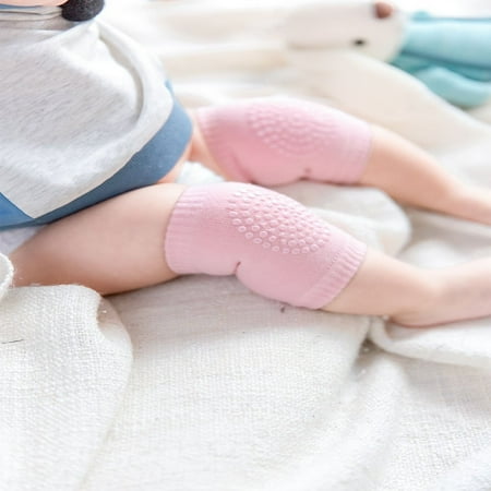 - TMISHION Baby Toddlers Kneepads, Adjustable Unisex Baby Crawling Anti-Slip Knee Socks, Pink