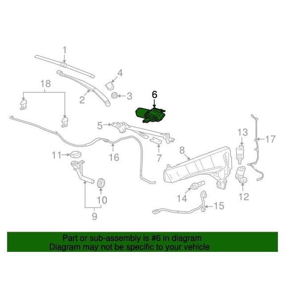 GM 25979382 Motor Asm-Wsw