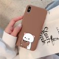thumbnail image 1 of Funda protectora de silicona suave para Samsung A32 A52 A72 A50 A53 A22 A50s A31 A20e A21s A70 A71 S21 Ultra S20 S10 S8 S9 Plus Tan Jianjun unisex, 1 of 2