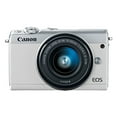 thumbnail image 2 of Canon EOS M100 Mirrorless Camera w/ 15-45mm Lens Wi-Fi, Bluetooth, and NFC Enabl, 2 of 7