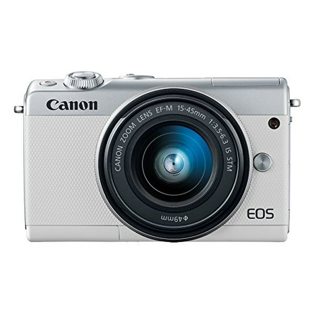 Canon EOS M100 ミラーレス一眼 15-45mm Canon EOS M100 Mirrorless Camera w/ 15-45mm Lens Wi-Fi, Bluetooth