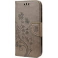 thumbnail image 4 of iPhone 13 Pro Max Wallet Case, 6.7 inches Durable Case, Flower Butterfly Pattern Premium PU Leather Magnetic Case with Credit Cards Slots Shockproof Protective Cover (iPhone 13 Pro Max, grey), 4 of 7