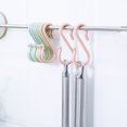 thumbnail image 4 of LCXmlly Scratch-proof Hook Easy Installation Multi functional S shaped Hook Utensils Towel Clothing Hanger for Home 1 Set, 4 of 8