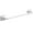 White L, variant on White Black Towel Rack Towel Rod Towel Holder Wall Track Rack Self-adhesive Wall Mounted Bathroom Kitchen Rust Proof Household