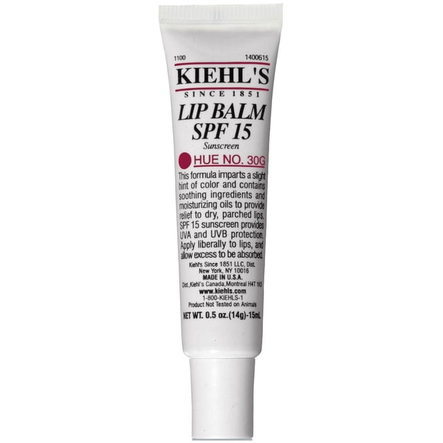 Bálsamo labial Kiehl's SPF 15 Hue 30 G 15 ml