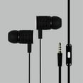 thumbnail image 2 of High Definition Sound 3.5mm Stereo Earbuds/ Headphone Compatible with Nokia X71, 3.1 C, 3.1 A, 2.2, for Asus Zenfone 6/ 6z/ 6 2019/ Live (L2) (Black) - w/ Mic + MND Stylus, 2 of 3