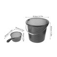thumbnail image 2 of Nestingho 1Jgo Portátil Negro De Plástico Resistente Para Y Limpieza Doméstica, 2 of 8