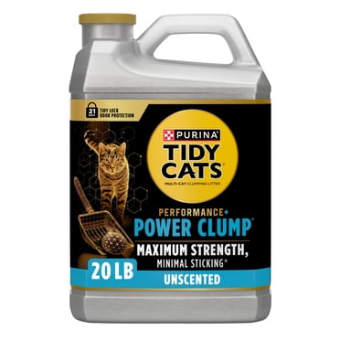 Purina Tidy Cats Performance Plus Power Clump Unscented Multi Cat Clumping Cat Litter