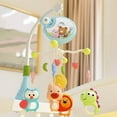 thumbnail image 5 of Qocolhg Crib Mobile with Music and Lights, Baby Mobiles for Cribs,Nursery Musical Mobile for Bassinets Toys Hanging Girls Boys,Pack and Play Space Portable Animal Mobile Hanger Arm Clip On Attachment, 5 of 8