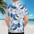 thumbnail image 6 of High Quality Hawaiian Shirts for Men Short Sleeve Aloha Beach Shirt Floral Summer Casual Button Down Shirts Blouses EBPIJF, 6 of 7