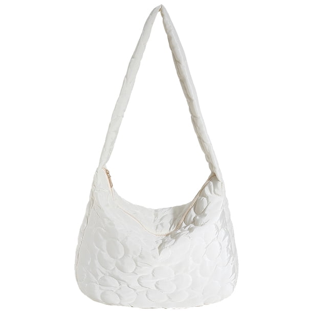 Down Hobo Bag Mujer Ligero Versátil Gran Capacidad Casual Citas Diarias