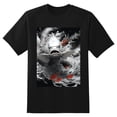 thumbnail image 2 of Plus Size Shirt for Women Black Tops for Women Oversized Short Sleeves Shirt for Women T Shirt Crewneck Shirt for Women XL, 2 of 5