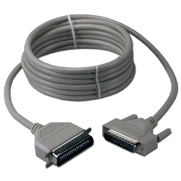 QVS PC304-25M Câble d'Imprimante Parallèle de 25 Pi