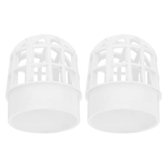 PVC Gutter Guard for Outdoor Balcony with Clog Prevention and Durable Design 2 Pieces Fits Various