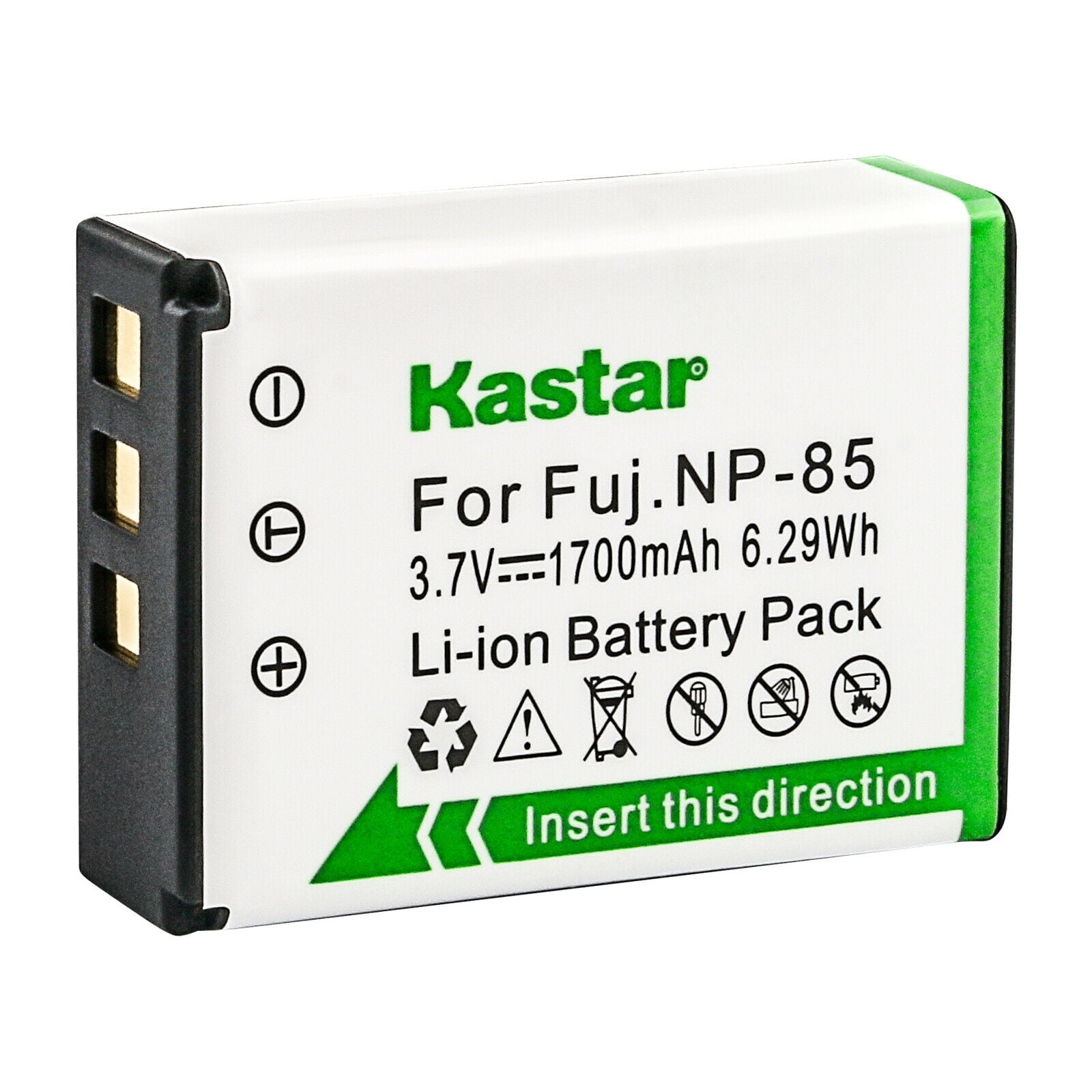 Kastar 1-Pack Battery and AC Wall Charger Replacement for Toshiba Camileo X200 Camileo X400 Camileo X416 Camileo X416 HD Camileo Z100 Medion Life P47011 Life X47023 MD86423 MD 86423 MD86695 MD 86695 
