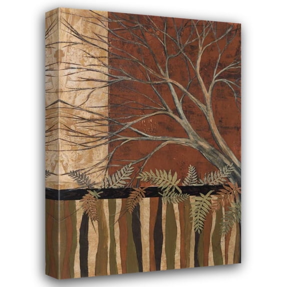 John Kime 28x40 Gallery Wrapped Canvas Wall Art Titled - Woodland View II