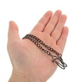 thumbnail image 5 of OULII 3Pcs Retro Black Metal Pocket Watch Chains with Clip Fob for Stylish Formal Wear, 5 of 8