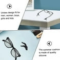 thumbnail image 3 of 10 Pairs Glasses Anti-slip Silicone Ear Clip,Glasses Holder,Sports Eyeglass Ear Grips,Safety Eyewear Retainers for Sunglasses Presbyopia Eyeglass(Black), 3 of 8