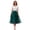 Blackish Green, variant on Women's Soild Color Tutu Skirt, Sparkling Sequin 3 Layer Fluffy Tulle Midi Skirt, Party Skirt for Festival, Birthday, Rave and Cosplay Blackish Green L
