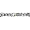 Timex Replacement Watchband Q7B793 Silver-Tone Stainless Steel Watch Strap