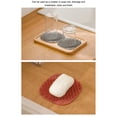 thumbnail image 3 of Advancent Cepillo de limpieza Pan Plate Baño Palm Silicone Glass Clean Scrubber Hogar Baño Anti-scratch Scrub Pad Suministros de limpieza para el hogar Verde Advancent HA063622-02, 3 of 6