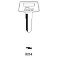 thumbnail image 3 of Kaba Ilco X254 Key Blank for some Kawasaki ATV (10-Pack), 3 of 3